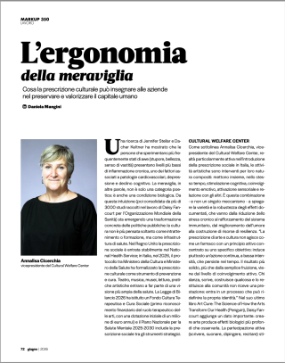 Ergonomia della meraviglia 1