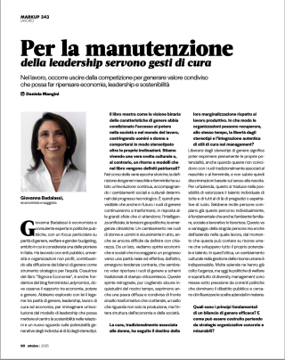 Manutenzione della leadership 1