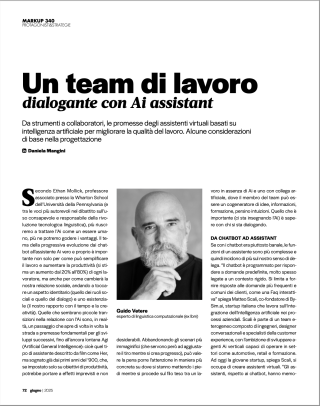 Un team di lavoro dialogante con AI 1